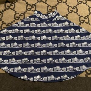 Effie's Heart Indigo and White Top